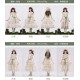 Mewroco Bunny Day Embroidered JSK and Print JSK(Reservation/Full Payment Without Shipping)